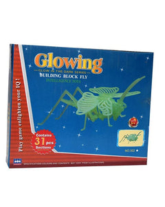 Glowing Grasshopper 3D Character