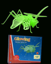 Glowing Grasshopper 3D Character