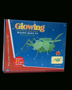 Glowing Grasshopper 3D Character