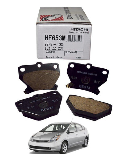 Toyota Prius 1500 cc 2003 to 2008 - Disc Brake Pads Rear