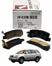 Toyota Harrier MCU10 3000CC 1997 to 2003 - Disc Brake Pads Rear