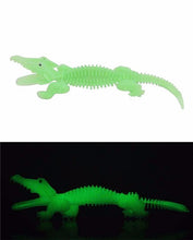 Glowing Alligator 3d Character