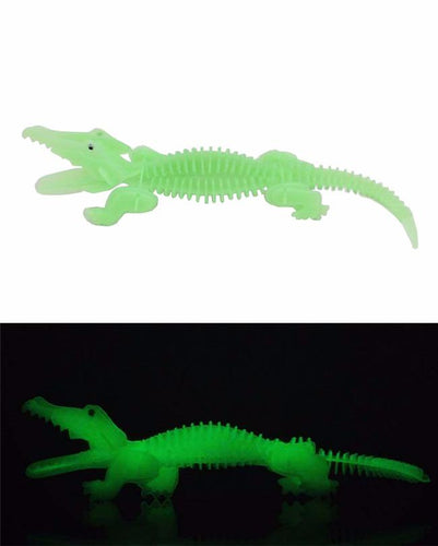 Glowing Alligator 3d Character