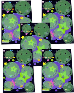 Pack of 5 pc - Glowing Smiley Faces