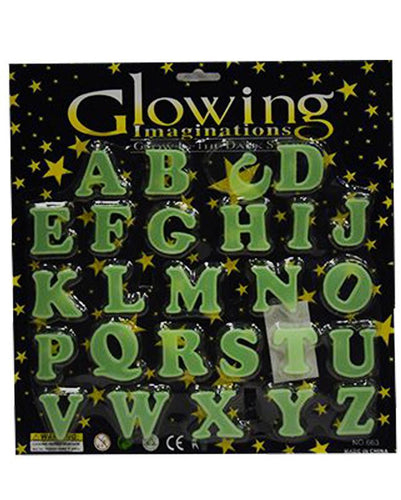Pack of 2 pc - Glowing Alphabets
