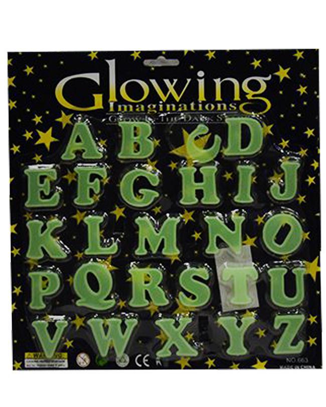 Pack of 2 pc - Glowing Alphabets