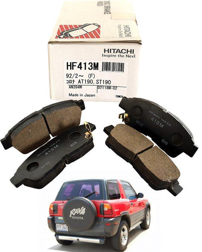 Toyota Rav4 SXA10 1996 to 2000 - Disc Brake Pads Front