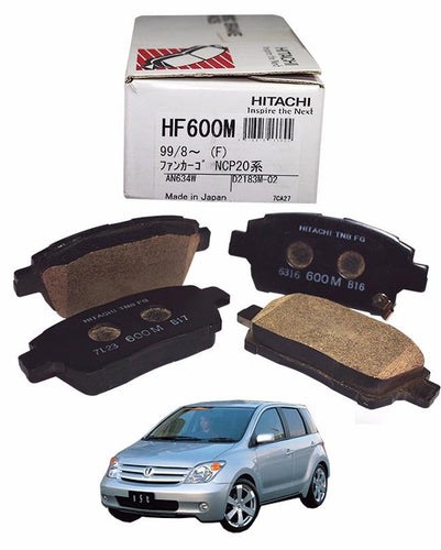 Toyota I.S.T 2001 to 2007 - Disc Brake Pads Front