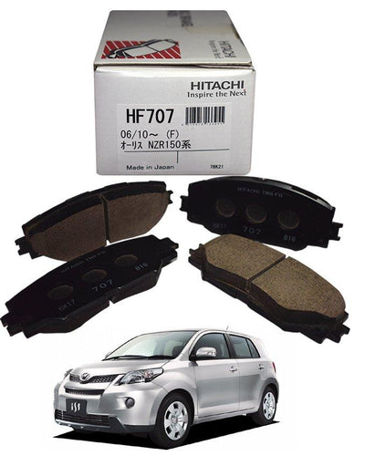 Toyota I.s.t 2008 to 2014 - Disc Brake Pads Front