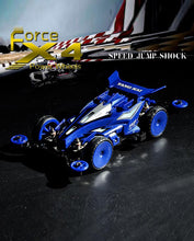 4WD Fast F1 Racing Car Electric Vehicle Toy For Kids - Blue