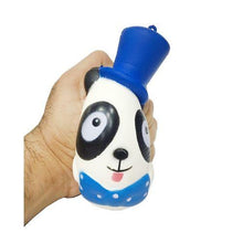 Super Slow Rising Scented Jumbo Knight panda with hat Squishy