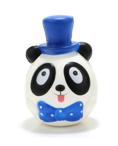 Super Slow Rising Scented Jumbo Knight panda with hat Squishy