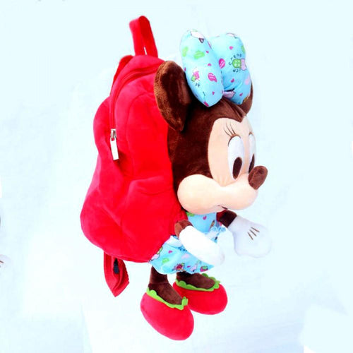 Minnie Mouse Stuffed School Bag