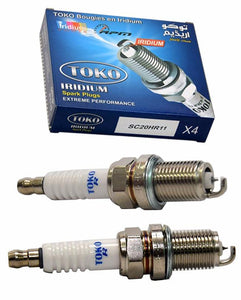 Pack of 4 - Zapple iridium High Performance Spark Plugs For Corolla 2009 to 2014 1600cc