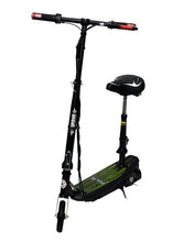 Foldable Charger Electric Scooter With Seat - Black & Green
