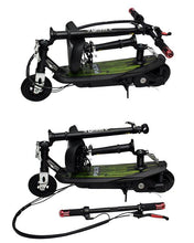 Foldable Charger Electric Scooter With Seat - Black & Green