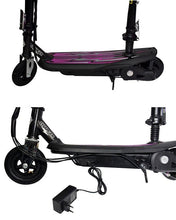 Foldable Charger Electric Scooter With Seat - Black & Pink